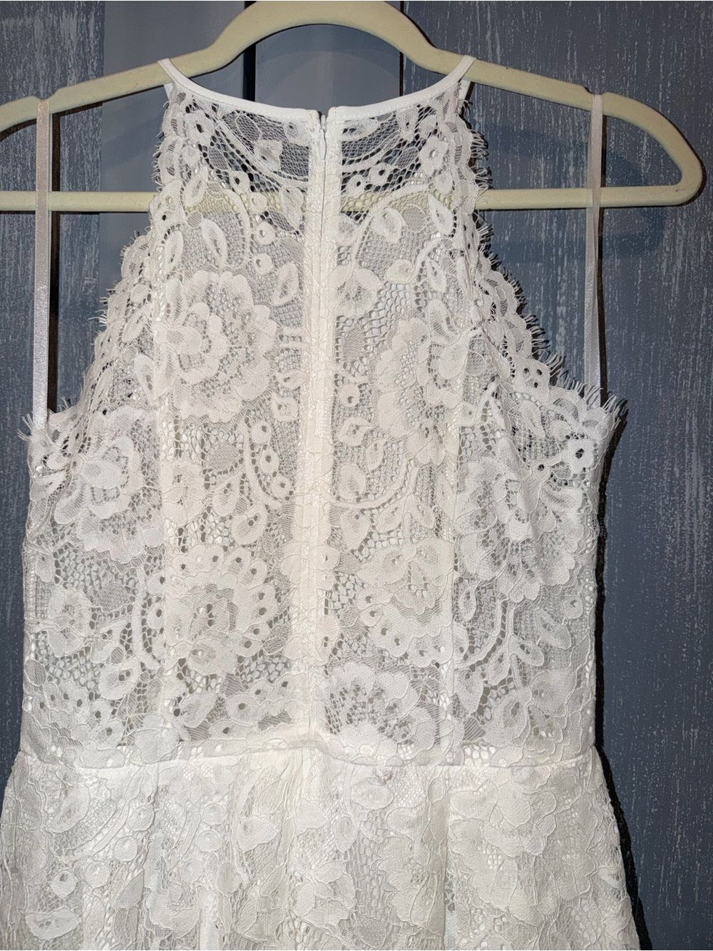 ASOS Edition White Lace Maxi Wedding Bridal Dress US 6 NWOT - Picture 8 of 8